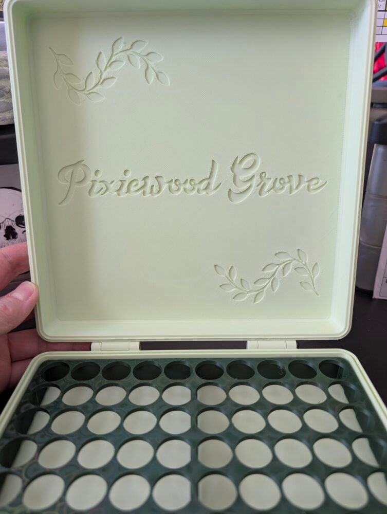 Custom 100 Count Box - Inside Lid