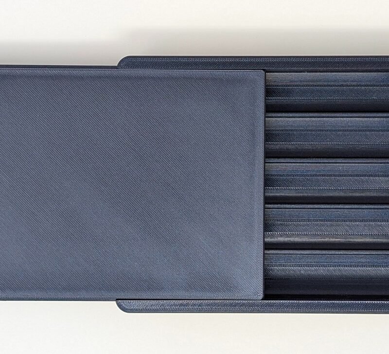 Magnetic Slide Pen Case Open Top