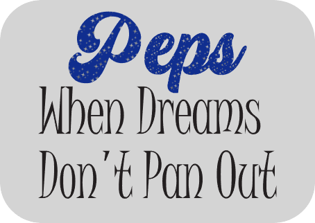 When Dreams Don't Pan Out - Grey Background